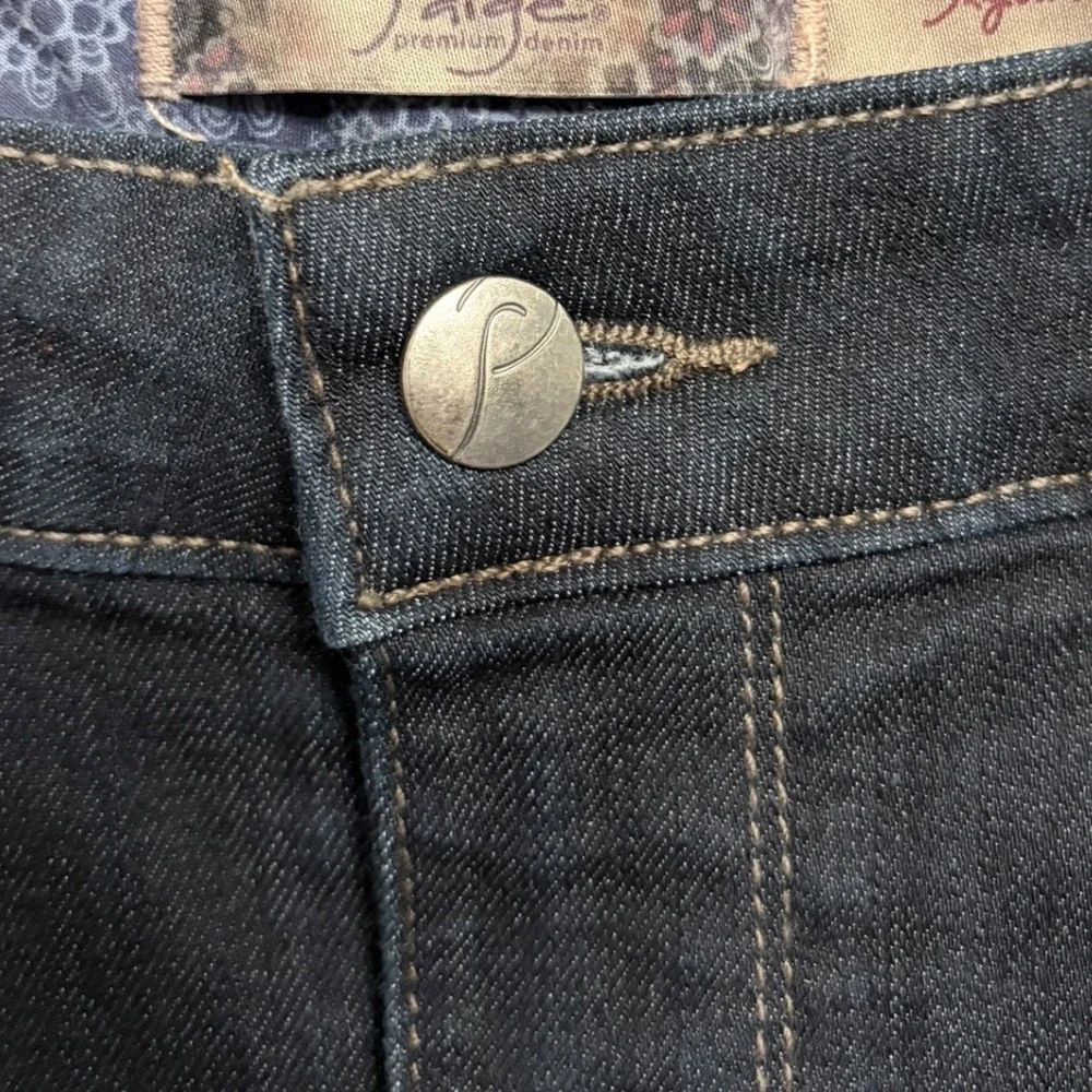 Paige Skyline Ankle Skinny Jeans Dark Wash Women's Size 28 Premium Denim‎
